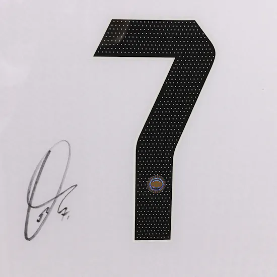 Vinícius Júnior Real Madrid Home 2024-2025 Signed T-Shirt