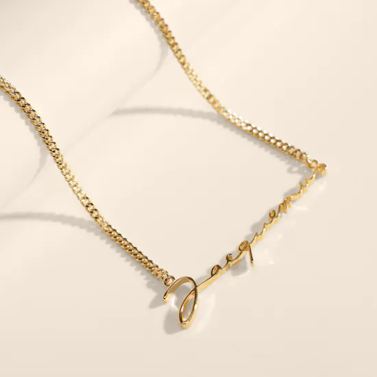 Jacquemus The Jacquemus Signature Logo Chain Necklace
