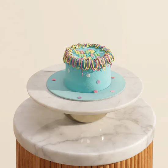 Sweet Atelier Rainbow Birthday Cake