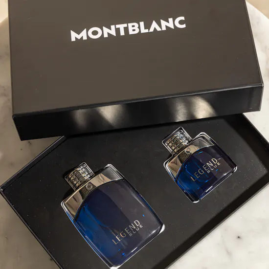 مجموعة عطر ليجند بلو او دي بارفيوم للرجال من مون بلان