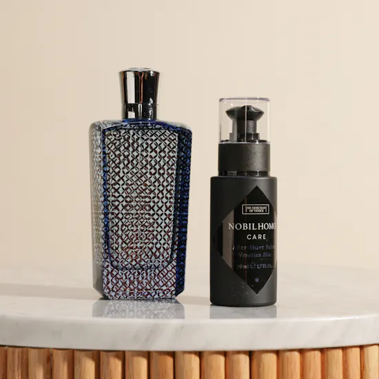 مجموعة عطر فينيسيا بلو الرجالي من ذا مارشنت اوف فينيس
