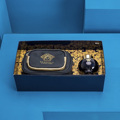  Versace Pour Femme Dylan Blue Eau De Perfume 4Pcs Set