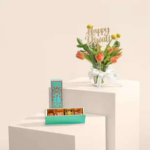 MyGovindas Diwali Assorted Zero Sugar Sweet Box | Festive Radiance Flowers MyGovindas Diwali Assorted Zero Sugar Sweet Box | Festive Radiance Flowers