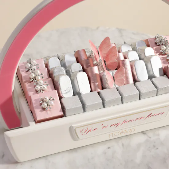 Floward You’re My Favorite Flower Wooden Chocolate Tray