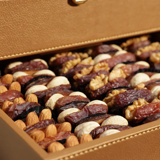 Al Malaky Royal Golden Leather Box