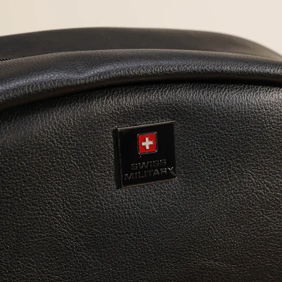 Swiss Military Bag | White Roses Bouquet