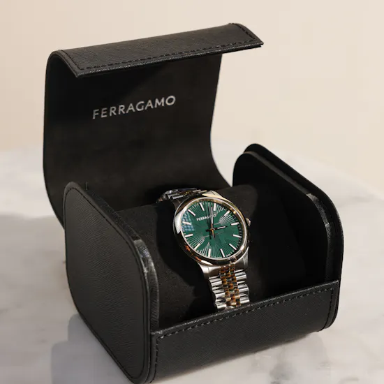 Ferragamo Classic Two-Tone Men's Watch