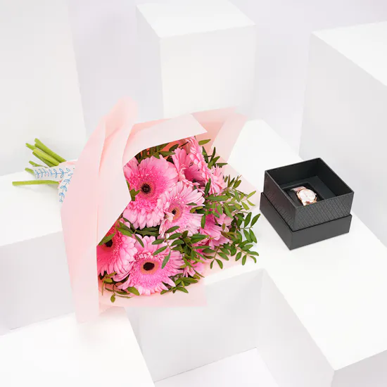 Avalieri Prestige Women Watch | Pink Blooms