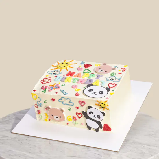 Floward Fun World Birthday Cake