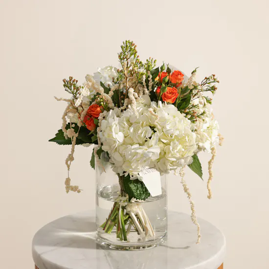 Sweet Serenity Flowers Vase