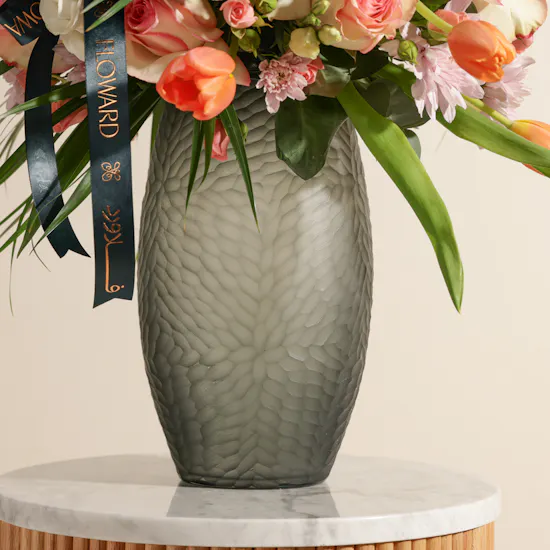 Shinny Flowers Vase