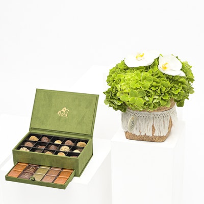 Godiva Chocolate of Your Choice & Woven Basket