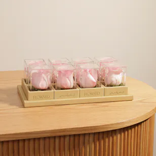 Eid Pink Rose Favor Tray
