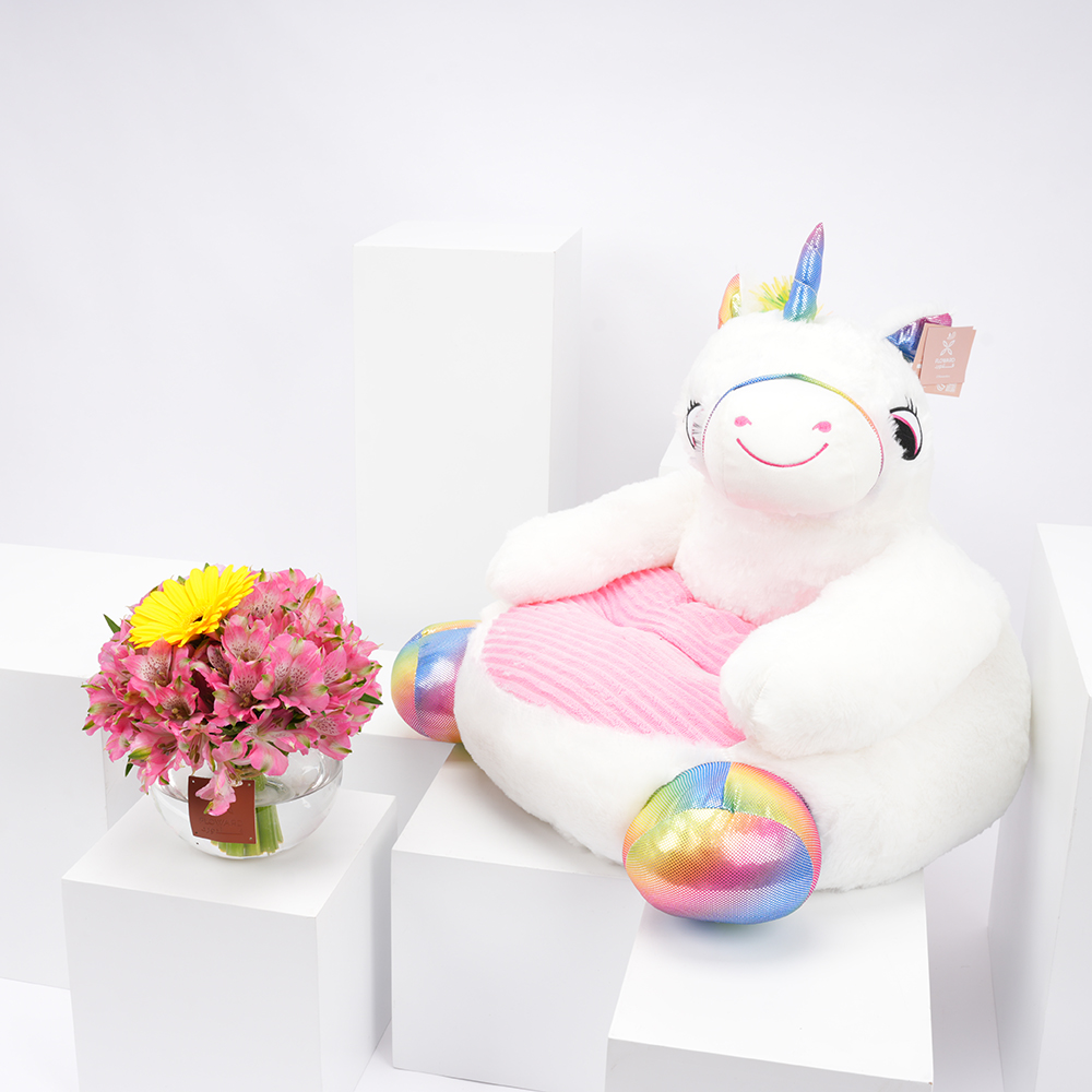 جيربيرا | مقعد وحيدالقرن للأطفال