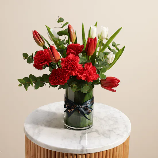 Heartbeat Touch Flowers Vase