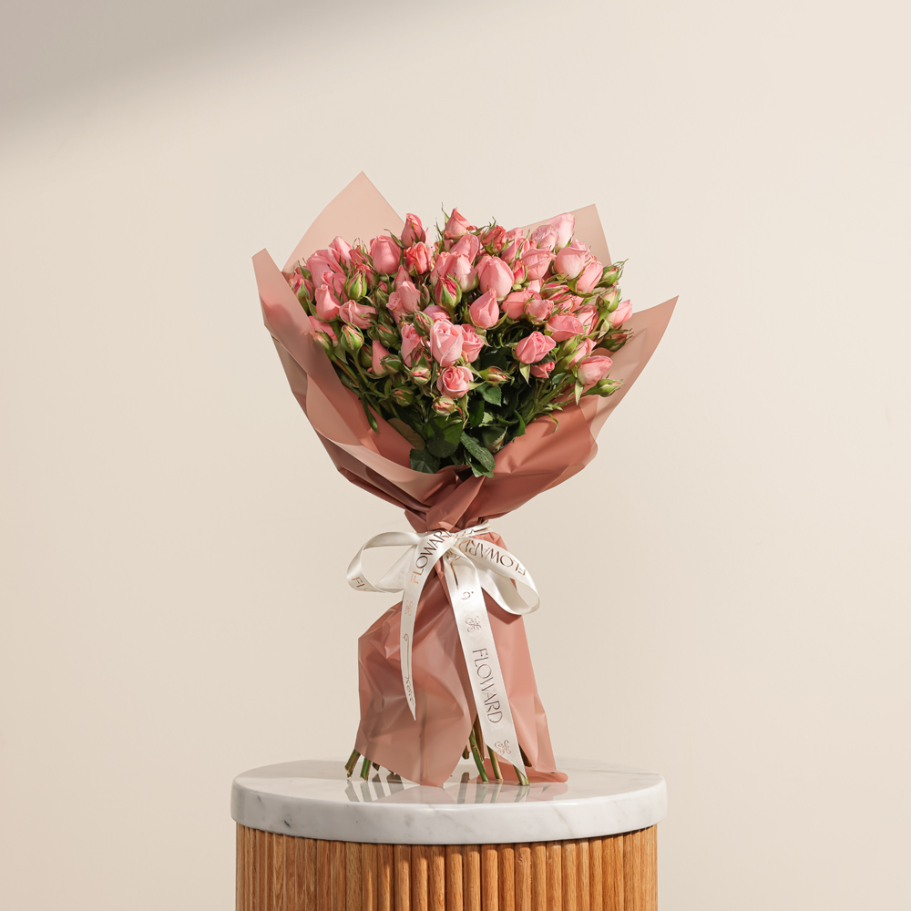 باقة بيبي جوري رقيق | 18 زهرة