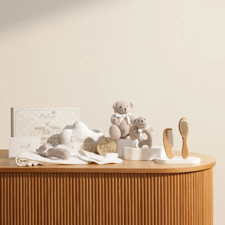 La Luna Big Dream Beige Baby Gift Set 1