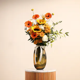 Sunshine Medley Flower Vase Sunshine Medley Flower Vase