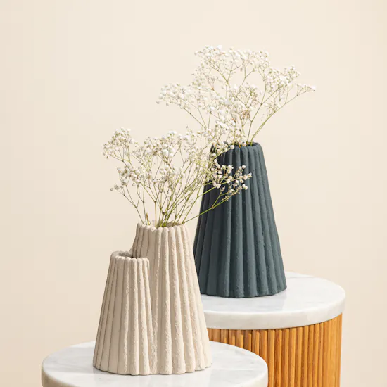 Ukiyo Lavi Flowers Vase Set