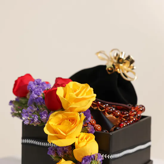Bazma Saffron Brown Mesbah | Stunning Flowers