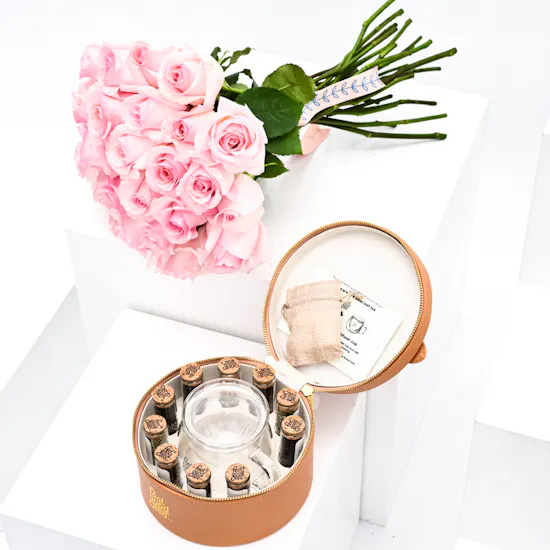 Feel Good Tea Bag | Pink Roses