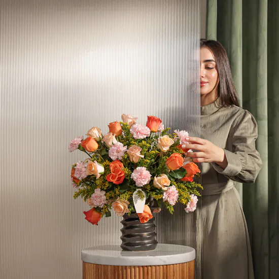 Luxury Flowers Vase
