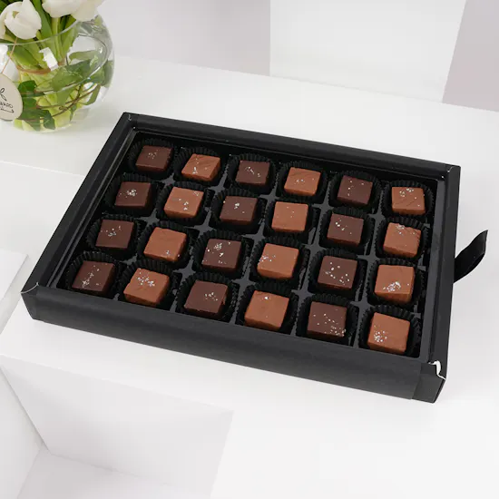 Anoosh Salted Caramels | Flowers Vase