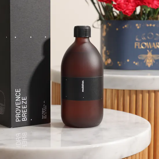 Mubkhar Provence Breeze Reed Diffuser | Light Whisper Flower Box