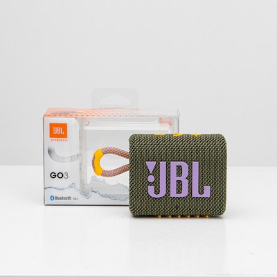JBL GO 3 Green Pink Portable Bluetooth Speaker