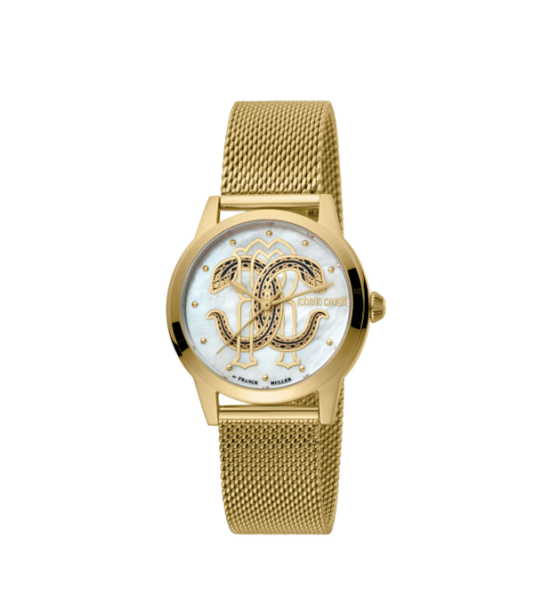 Roberto Cavalli By Franck Muller Women s Watch Gold Color