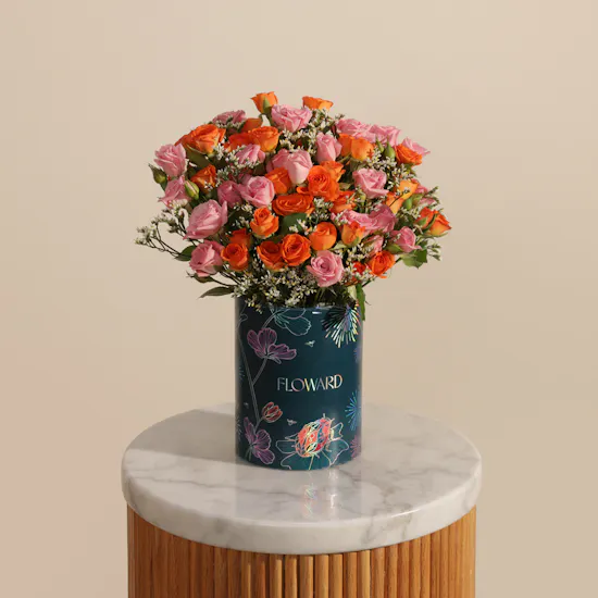 New Year's Enchanting Baby Rose Box