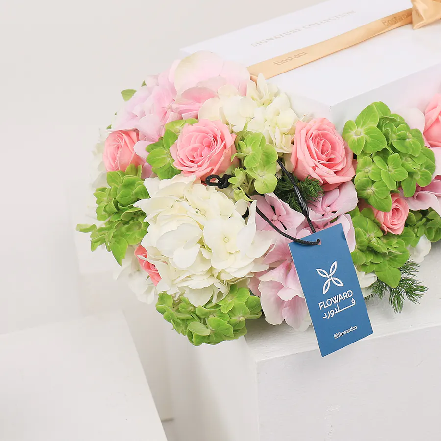Bostani Chocolate with Hydrangeas 2