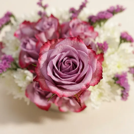 Happy Birthday Heartfelt Flowers Box