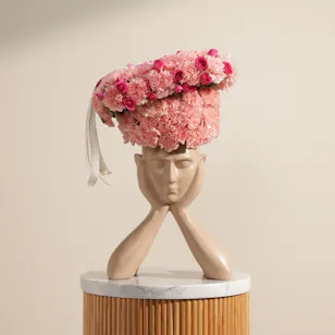 Graduation Flowers Hat Vase Graduation Flowers Hat Vase