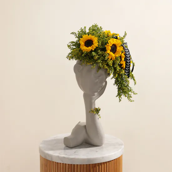 Bright Mind Flower Vase