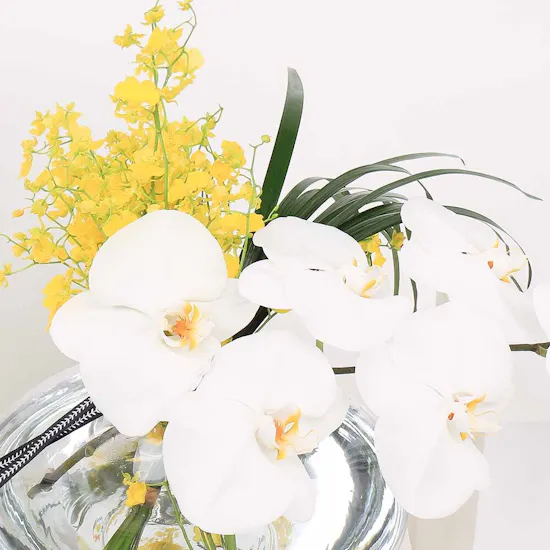 Yellow Lake | Glass Vase