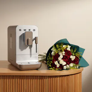 Smeg Retro Coffee Machine | Lovely Flowers