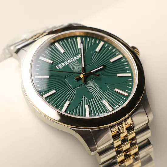 Ferragamo Classic Two-Tone Men's Watch