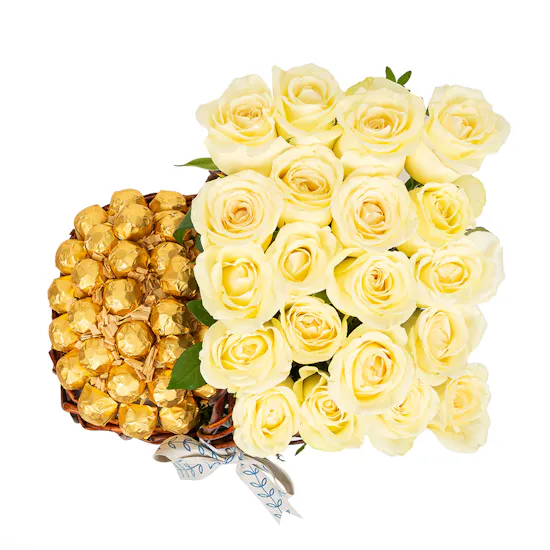 Congratulations Basket | Rose and Chocolate