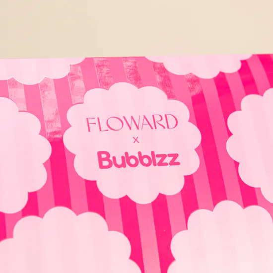 Bubblzz × Floward Bloom and Glow Exclusive Pouch