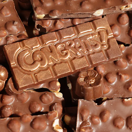 Ghazl Chocolatier Congrats Chocolates