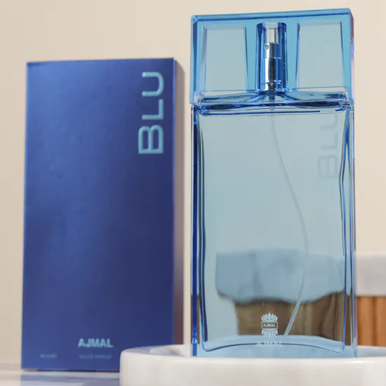 Ajmal Blu Eau De Parfum for Men | Serene Flowers Bouquet