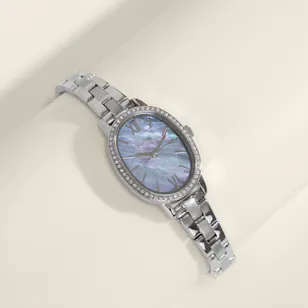 Fossil Penny Silver Stainless Steel Women's Watch Fossil Penny Silver Stainless Steel Women's Watch