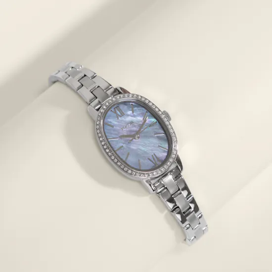 Fossil Penny Silver Stainless Steel Women's Watch