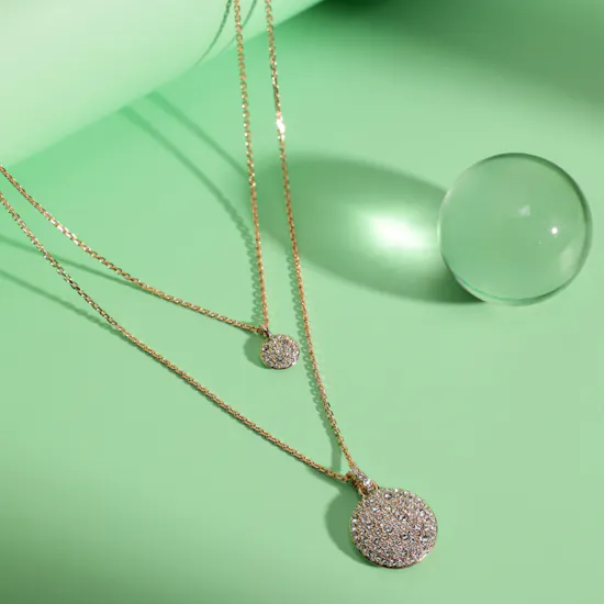 Swarovski Sublima Layered Pendant