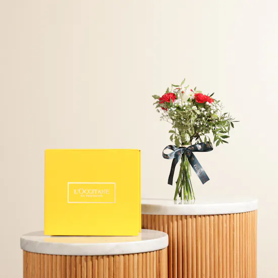 L'Occitane Shea Almond Duo Skincare Set | Charming Flowers