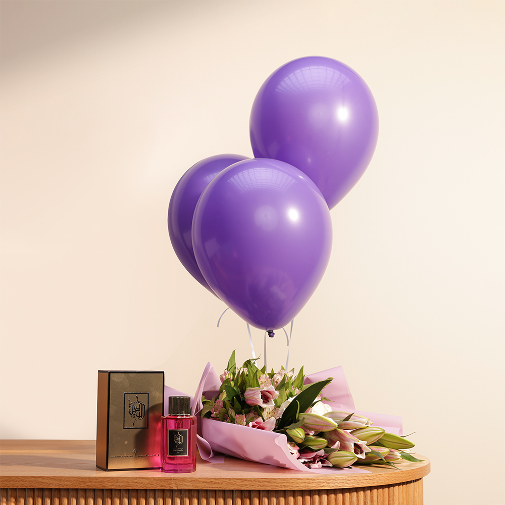 عطر الوافية دارك لافندر من ابراهيم القرشي | زهور و بالونات