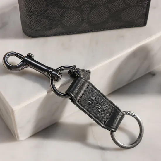 Coach Black Signature Canvas Wallet Gift Set for Men | Astounding Flowers