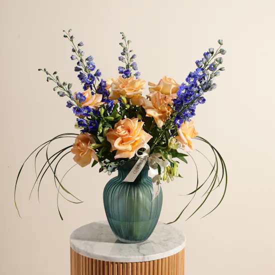 Whispers of the Ocean Flowers Vase