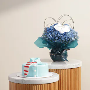 NJD Tie and Shirt Cake | Ocean Whisper Flowers